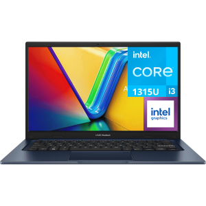 laptop asus vivobook 14 intel core i3 1315u ram 8gb ssd 128gb 14”